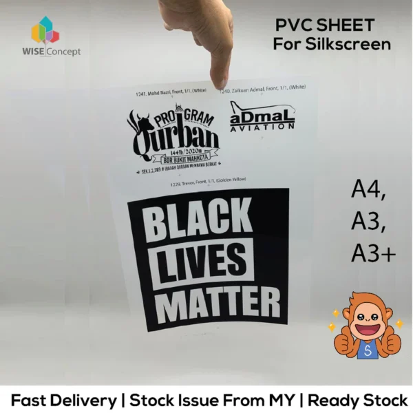 my-11134207-7rasm-mbz3rizb3xe115@resize_w900_nl SILKSCREEN FILEM A3 / A4 Size Inkjet Transparent PVC Sheet for Silkscreen | PVC Film A3 A4 Size (5D)